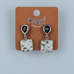 Toptan Doğal Taşlı Butik Küpe