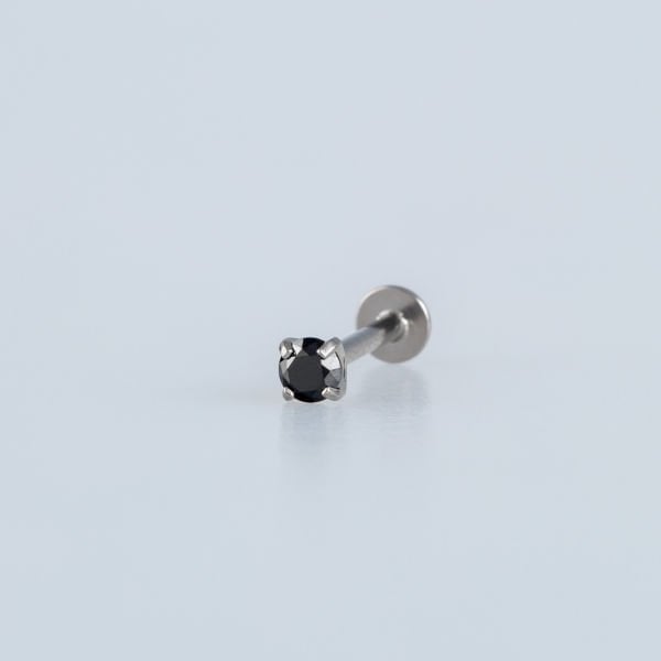 Piercing Labret 3mm Taş