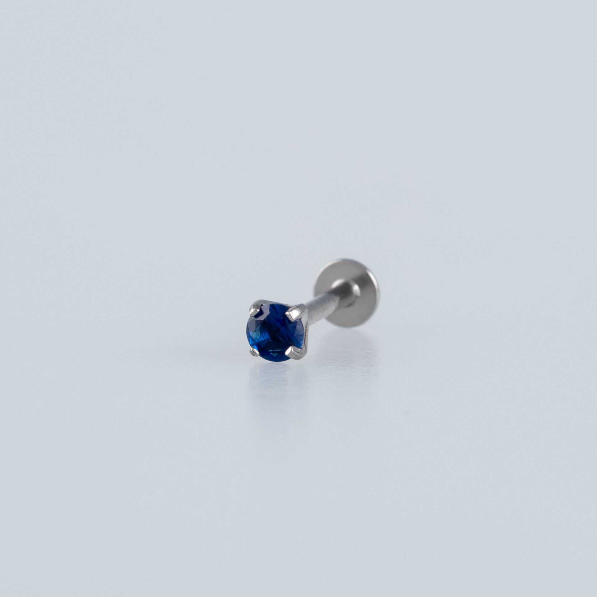 Piercing Labret 3mm Taş