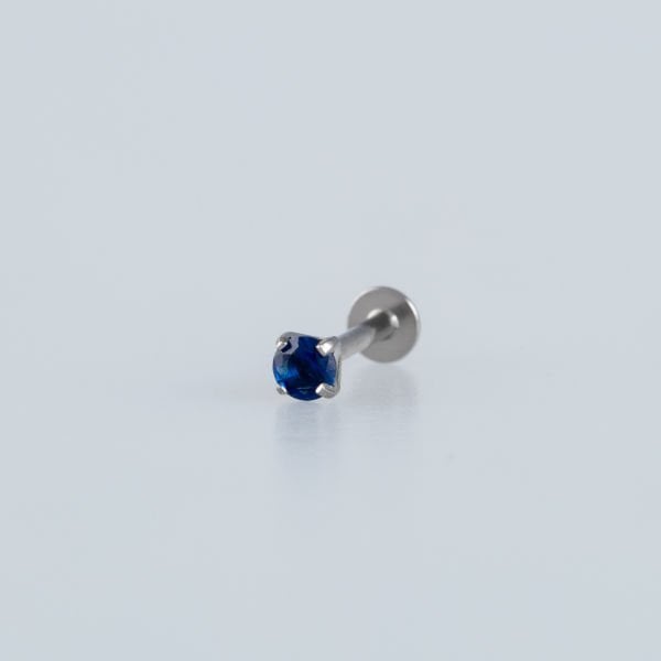 Piercing Labret 3mm Taş