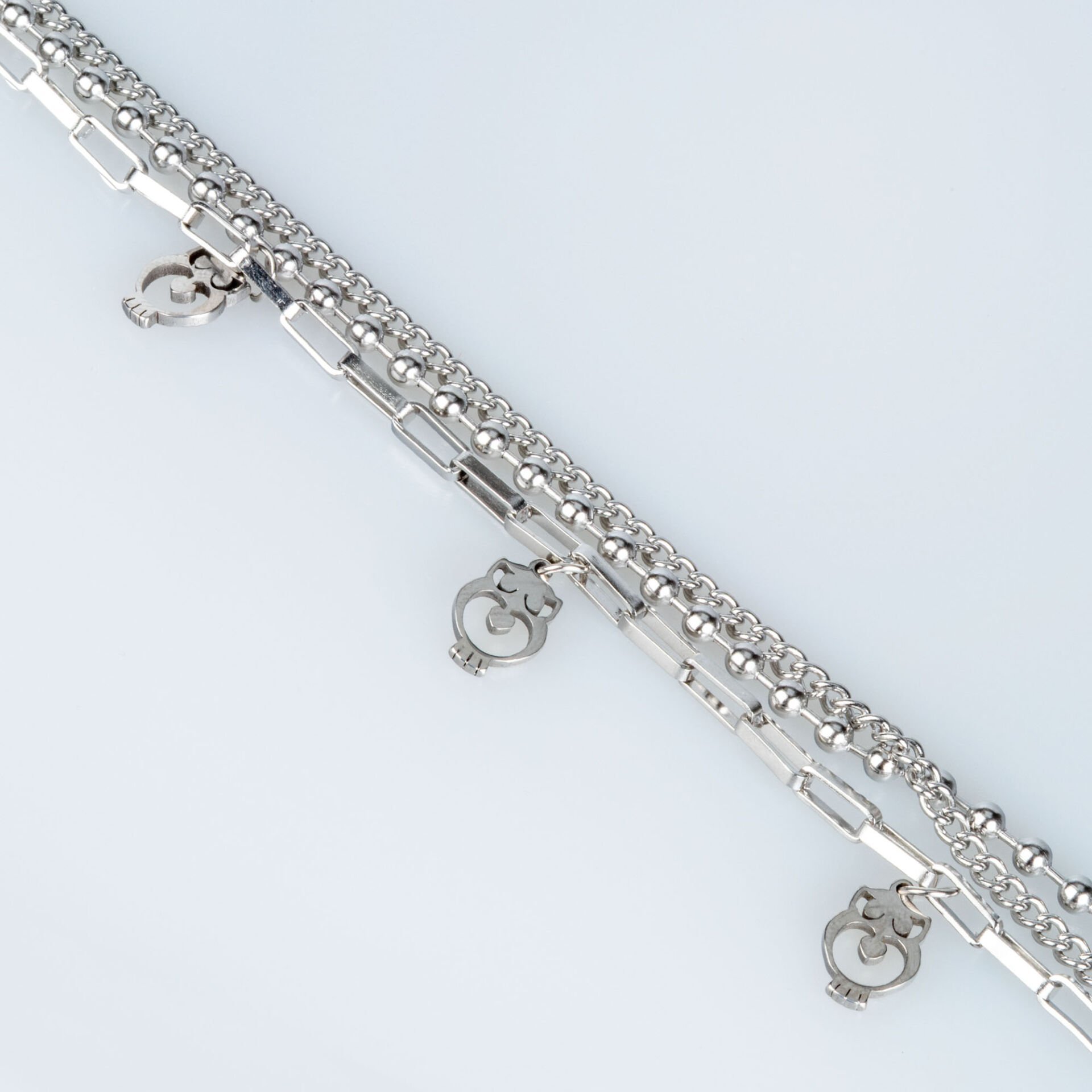 Çelik Zincir Bileklik