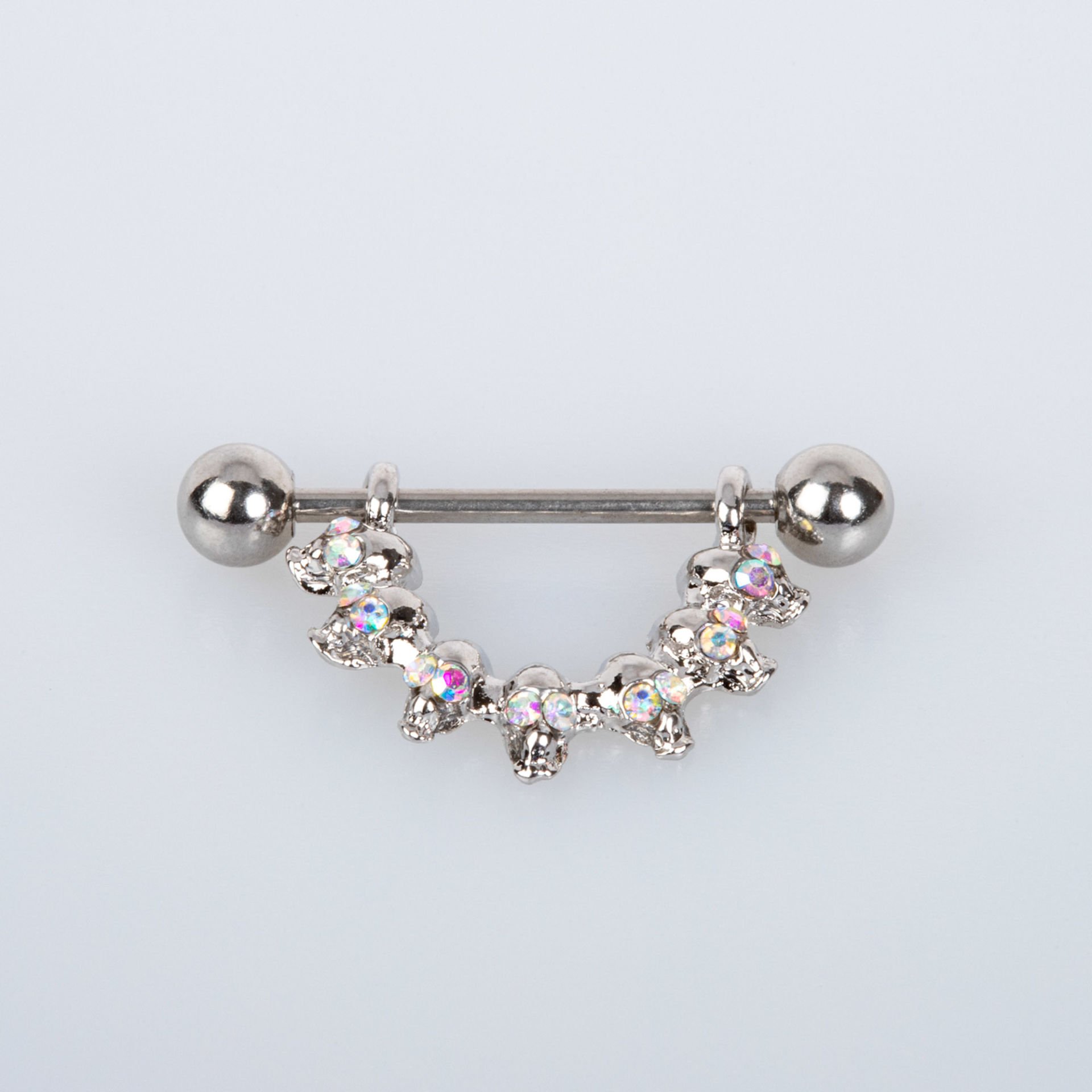 Piercing Göğüs Taşlı