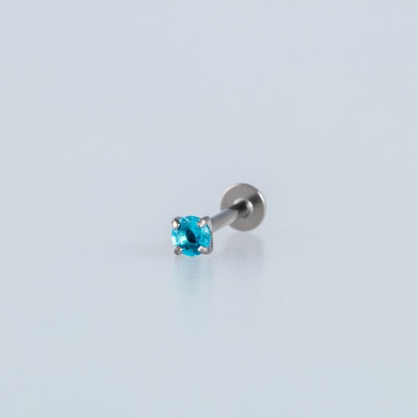 Piercing Labret 3mm Taş