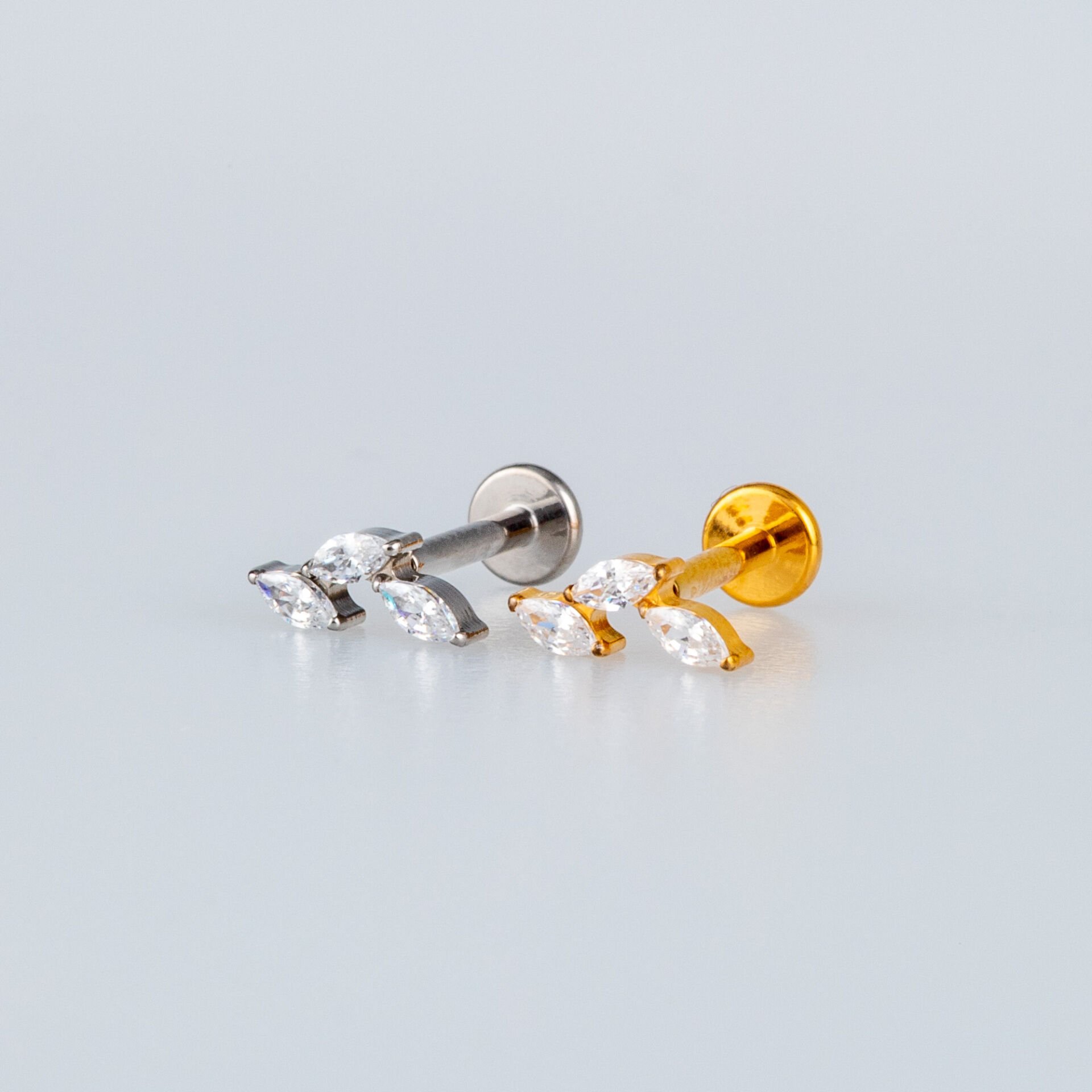 Piercing Titanyum Tragus Sarı