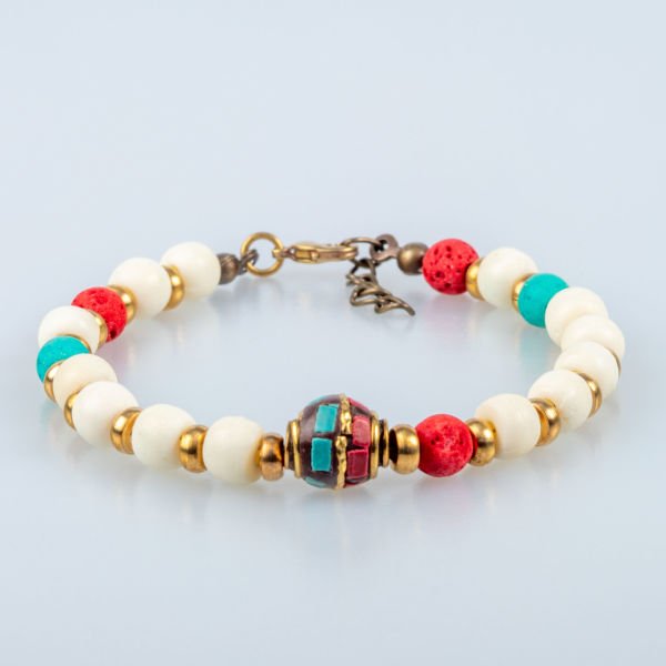 Etnik Doğal Taş Bileklik