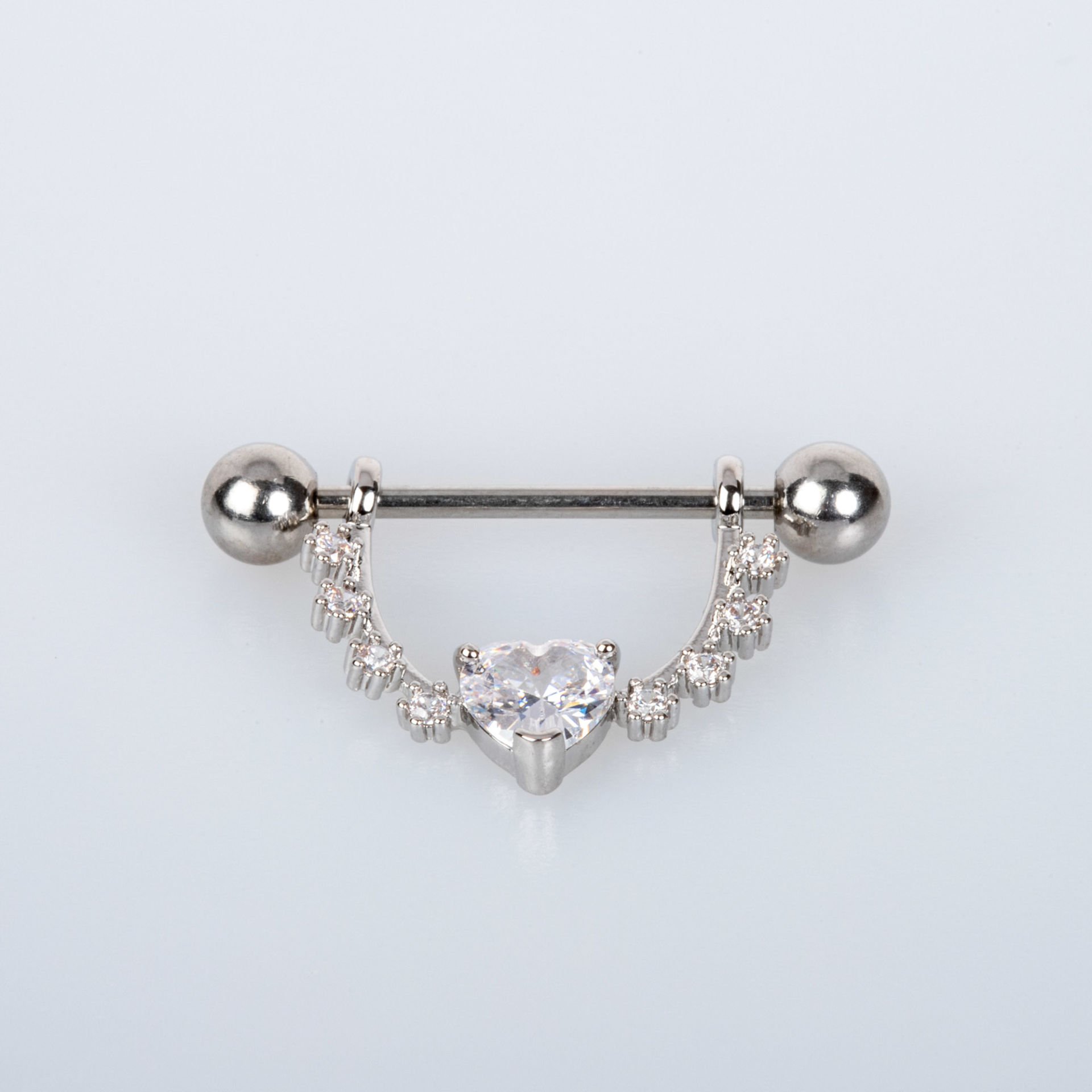Piercing Göğüs Taşlı