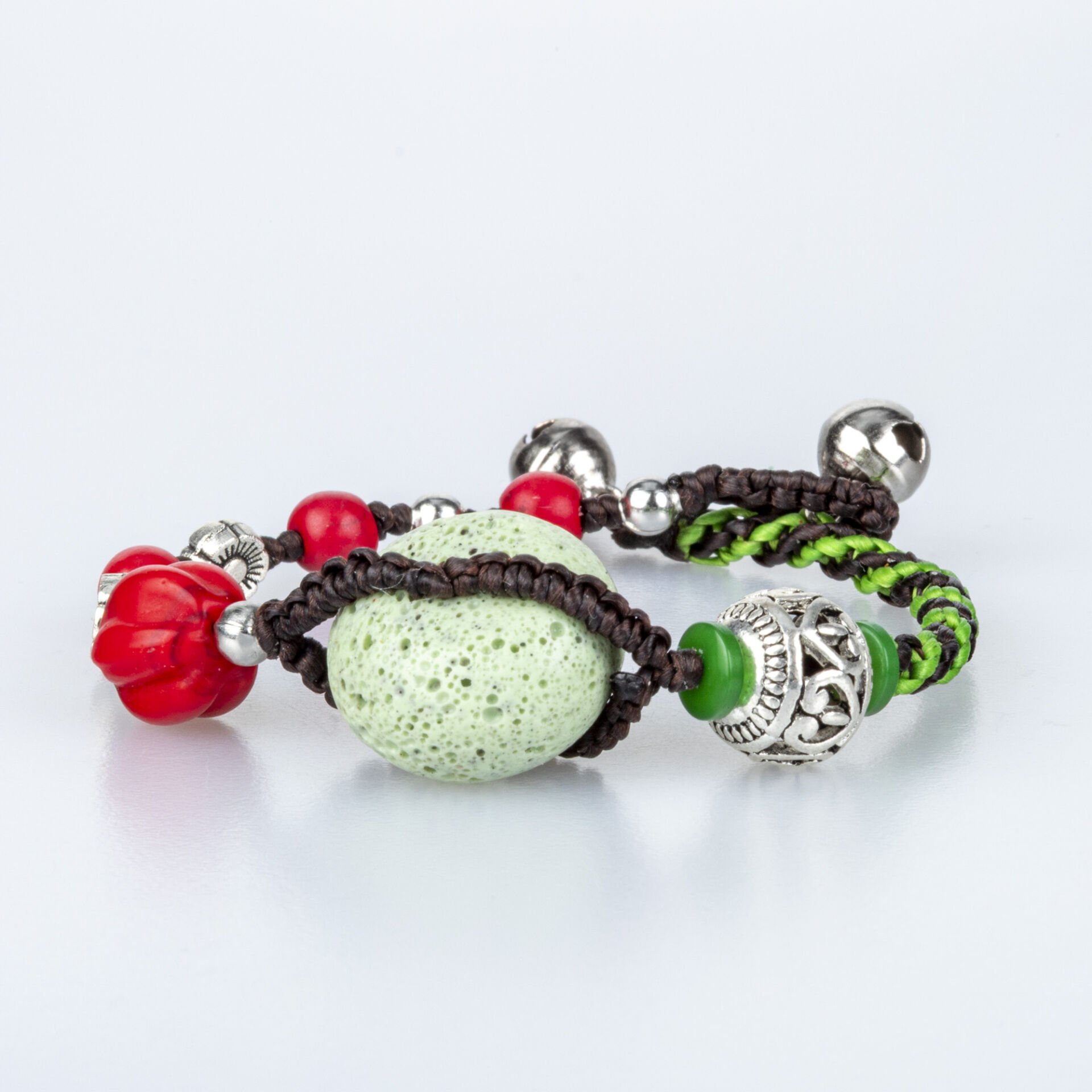 Doğal Taş Tibet Etnik Bileklik