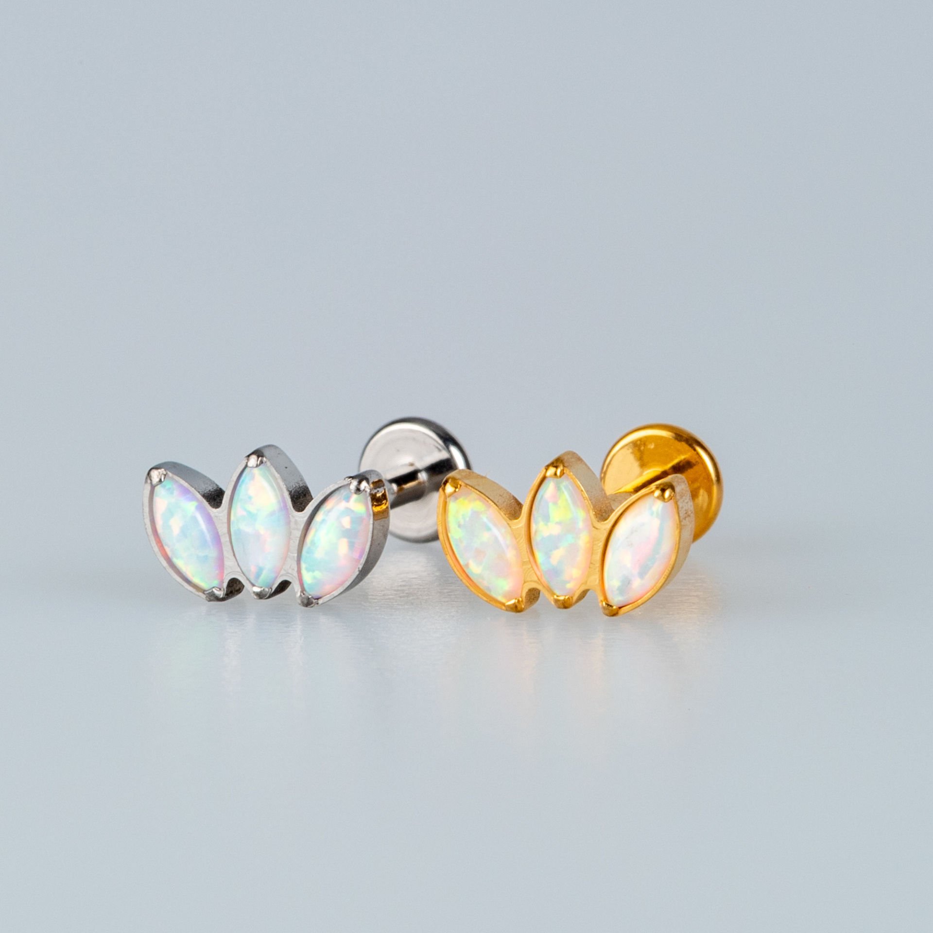 Piercing Titanyum Tragus Opal