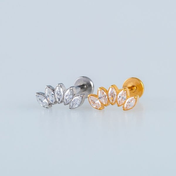 Piercing Çelik Tragus Lotus