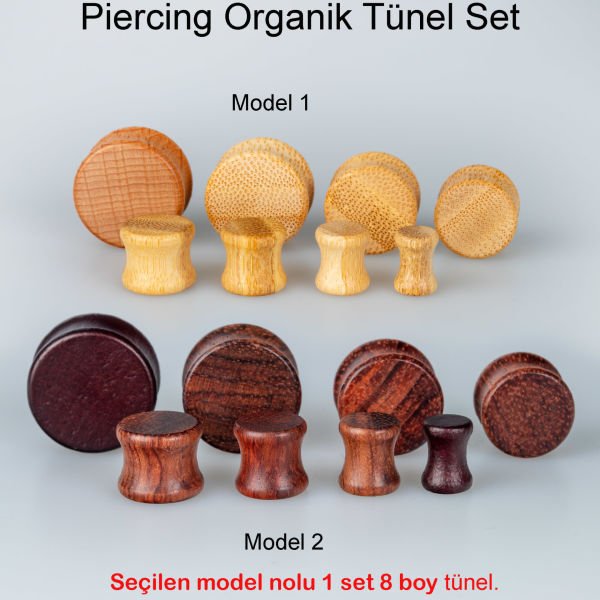 Piercing Tunnel 1 Set 8 Sizes