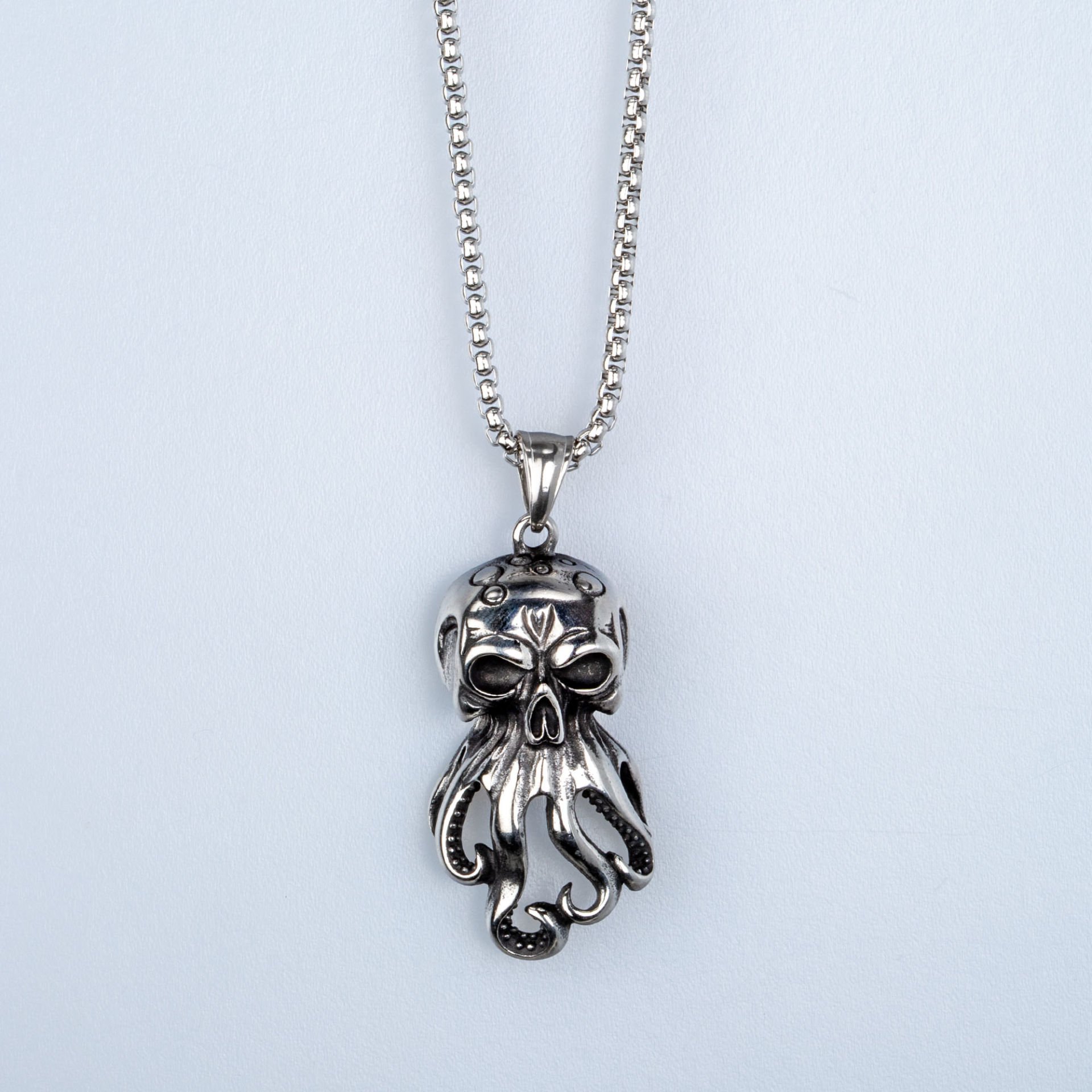 Çelik Kolye Ahtapot