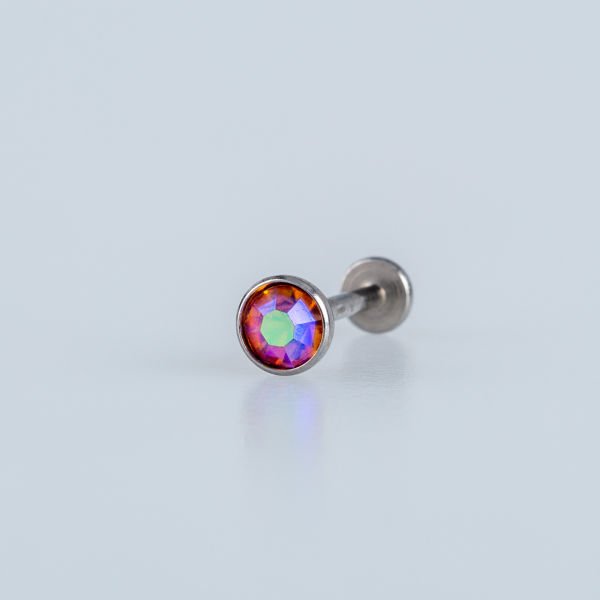 Piercing Labret 5mm Stone