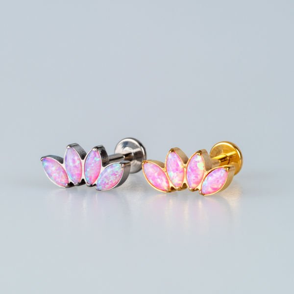 Piercing Titanyum Tragus Opal
