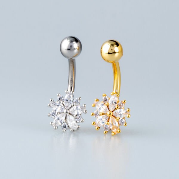Piercing Göbek Çiçek