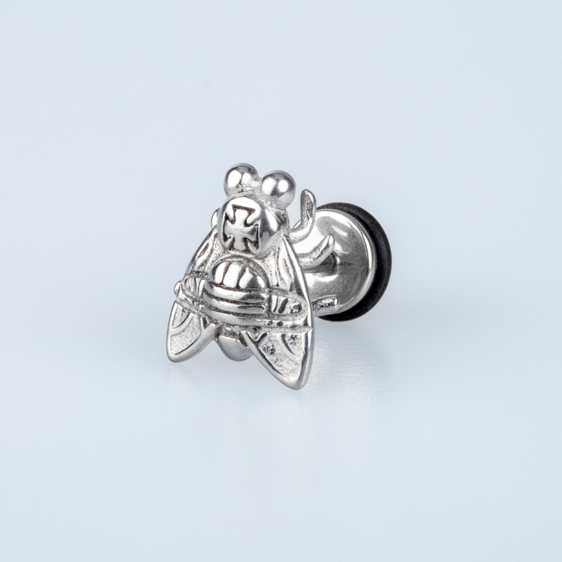 Steel Earring Fly - Single