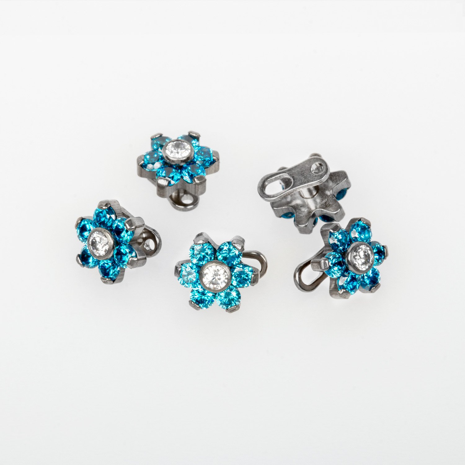 Piercing Dermal Zirkon Taş