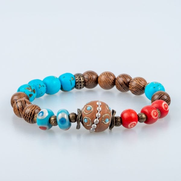 Etnik Doğal Taş Bileklik