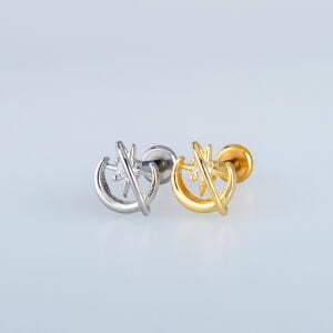 Piercing Tragus Yıldız