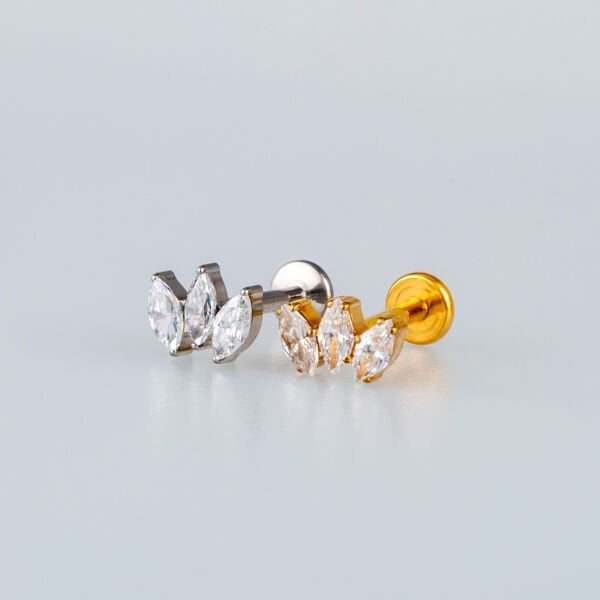 Piercing Titanyum Tragus Lotus