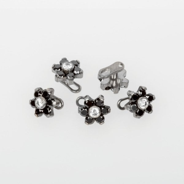 Piercing Dermal Zircon Stone