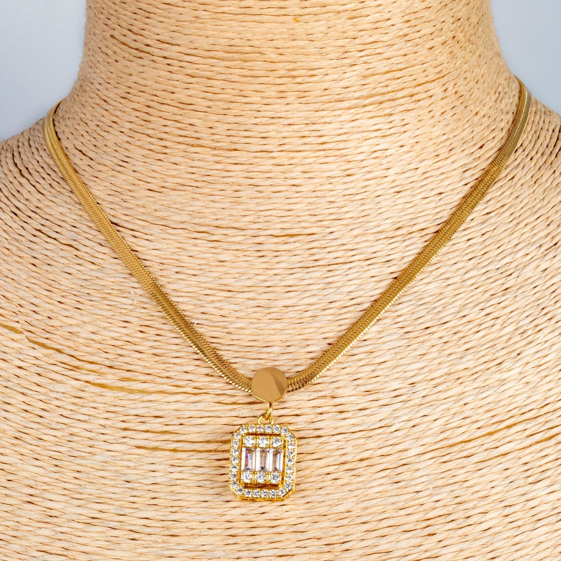 Çelik İtalyan Zincir Kolye