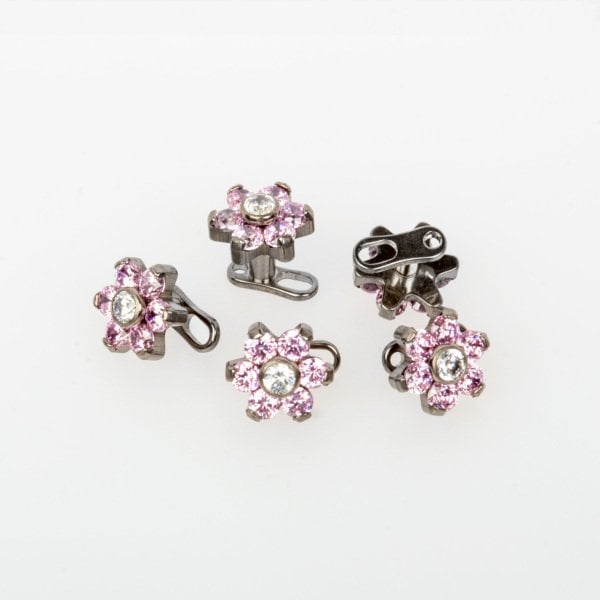 Piercing Dermal Zircon Stone