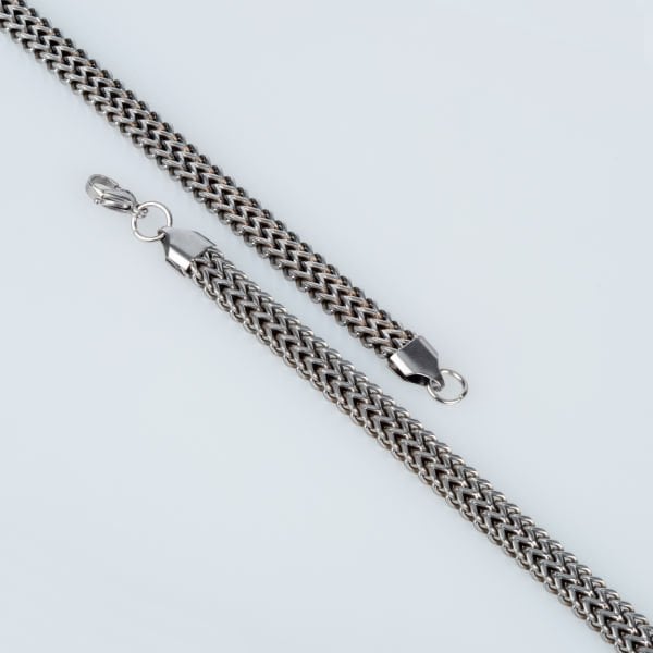 سوار سلسلة فولاذية للرجال