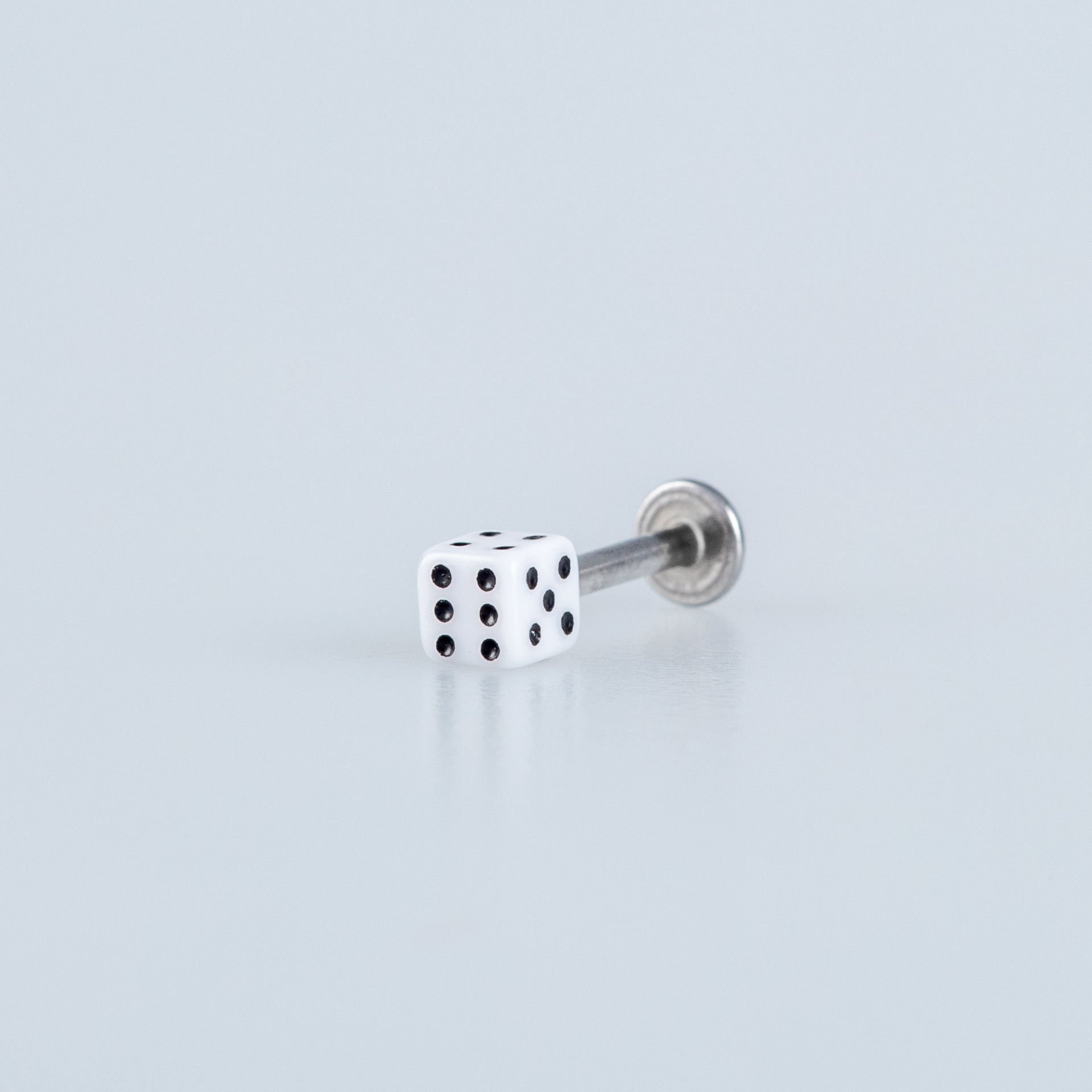 Piercing Labret 3.5mm Dice