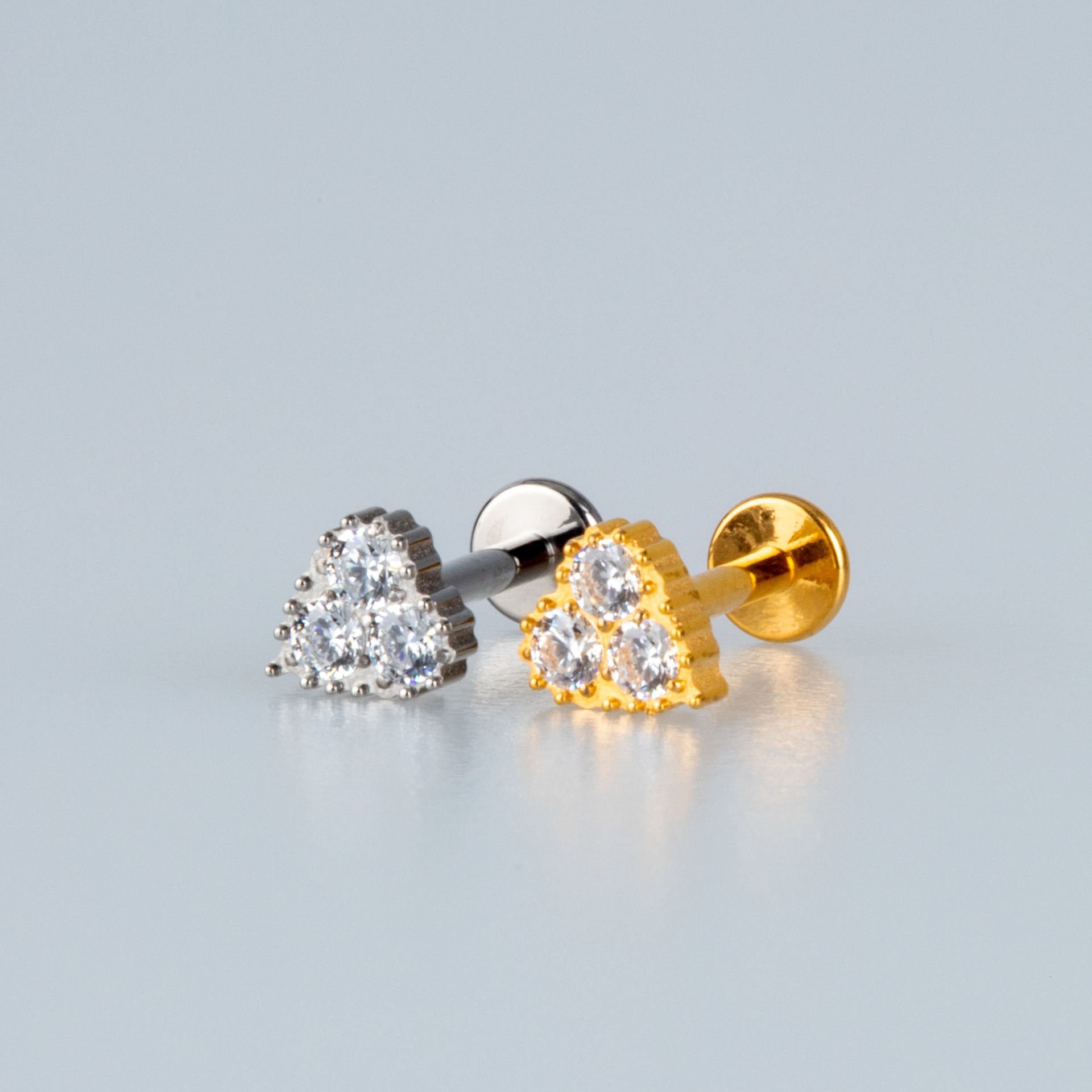 Piercing Titanyum Tragus Kalp
