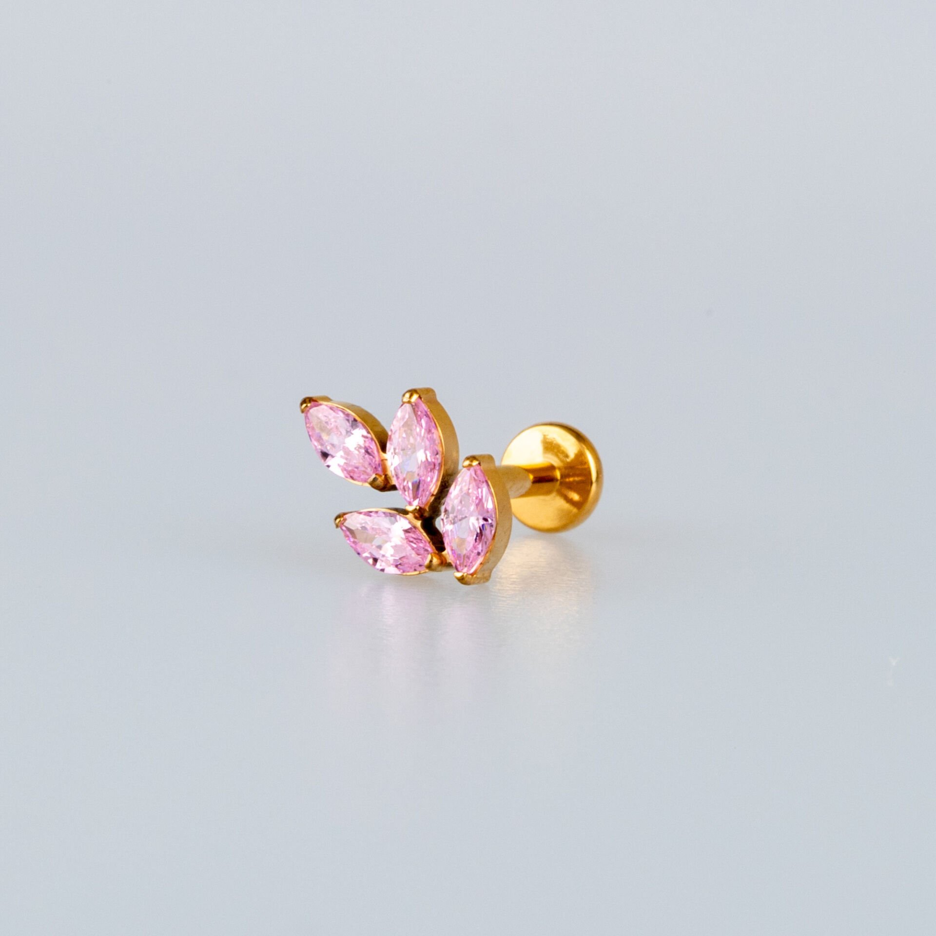 Piercing Titanyum Tragus Yaprak