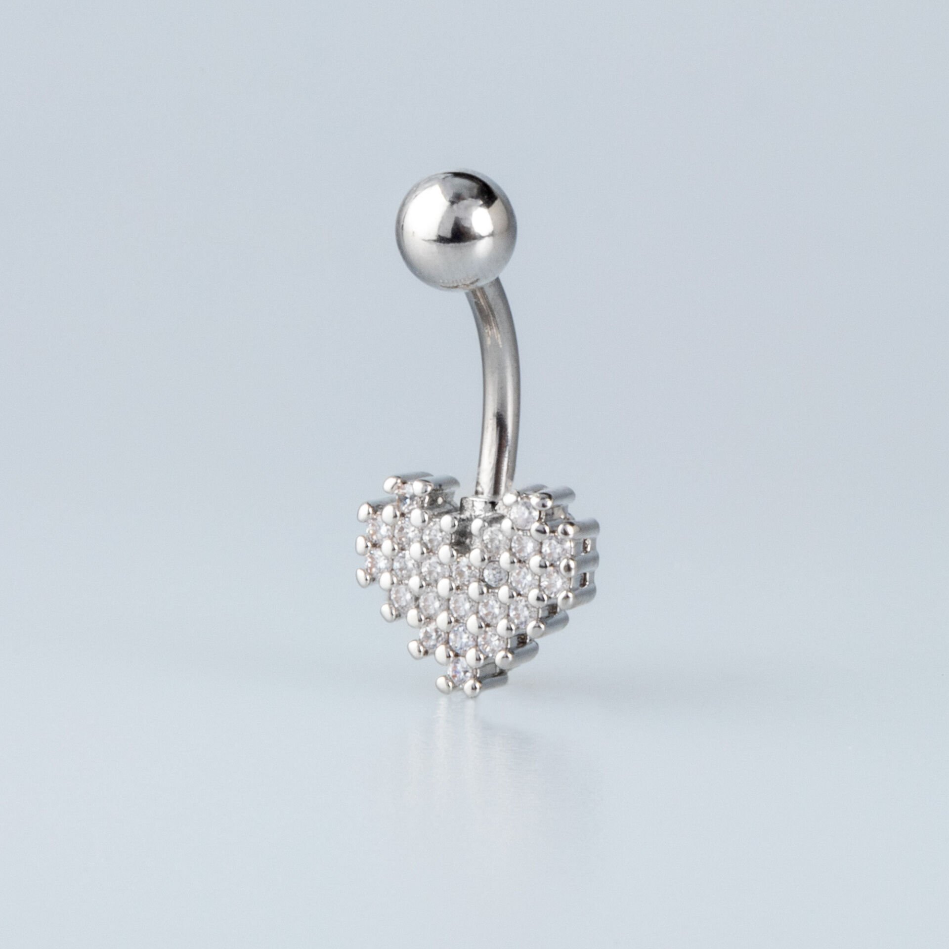 Piercing Göbek Kalp