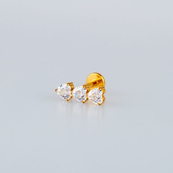 Piercing Titanyum Tragus Kalp