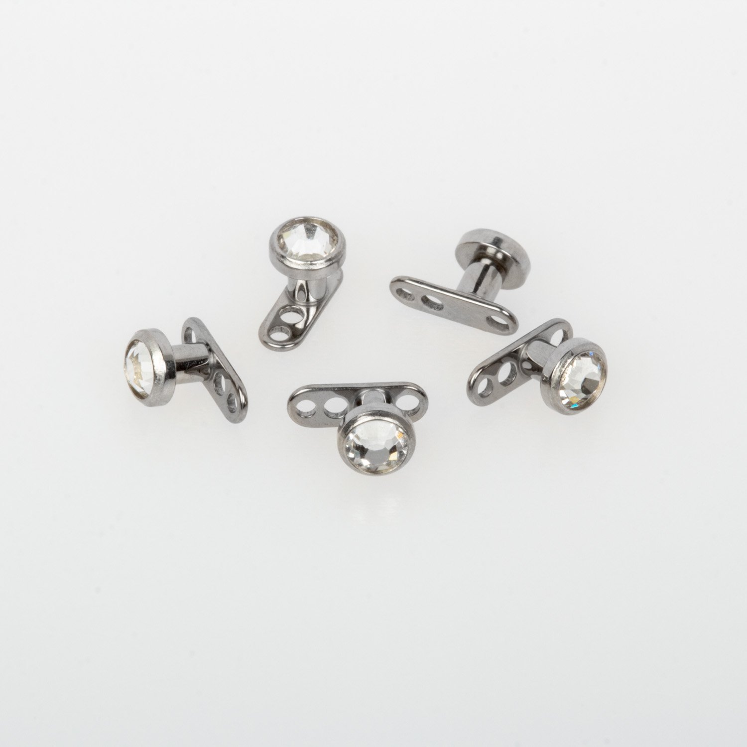Piercing Dermal 4mm Taş