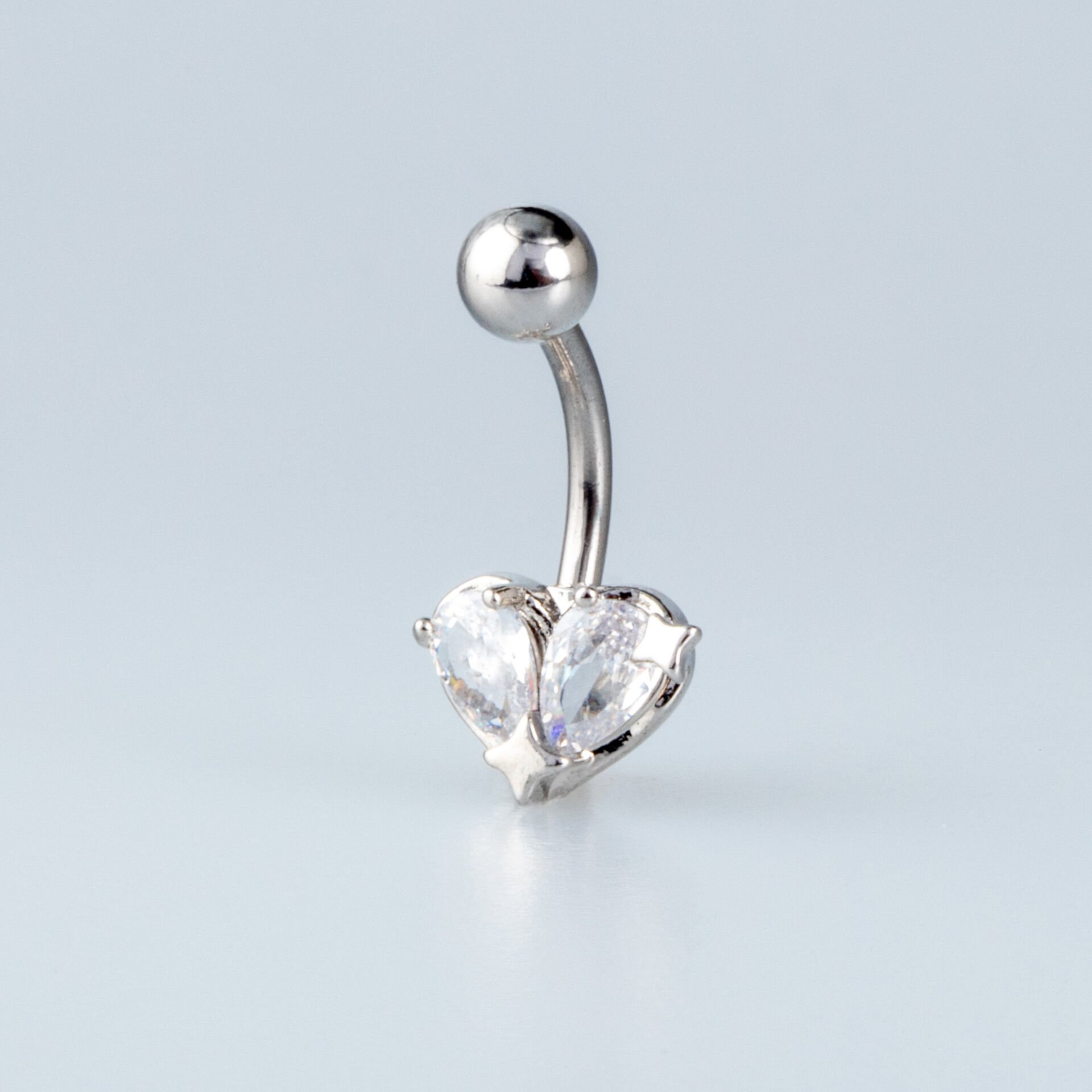 Piercing Göbek Kalp