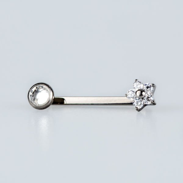 Piercing Titanyum Micro Dermal Çiçek