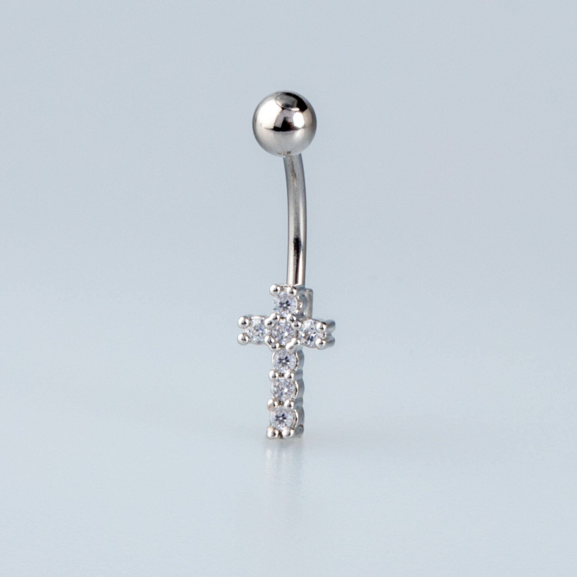 Piercing Göbek Haç