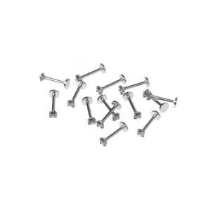 Piercing Labret 3mm Stone