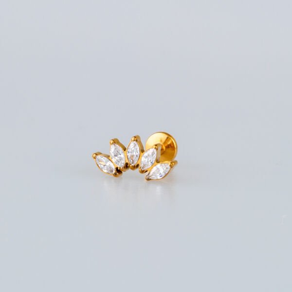 Piercing Titanyum Tragus Lotus