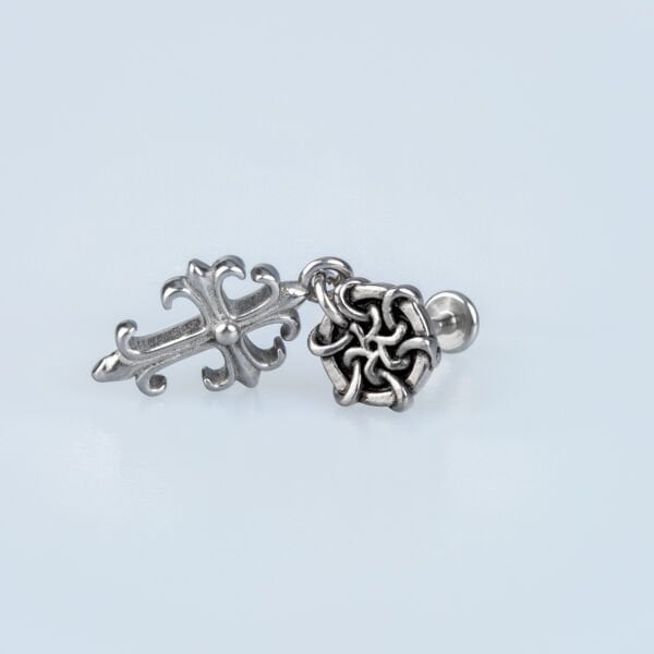Piercing Tragus Pendant Cross