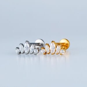 Piercing Çelik Tragus Lotus