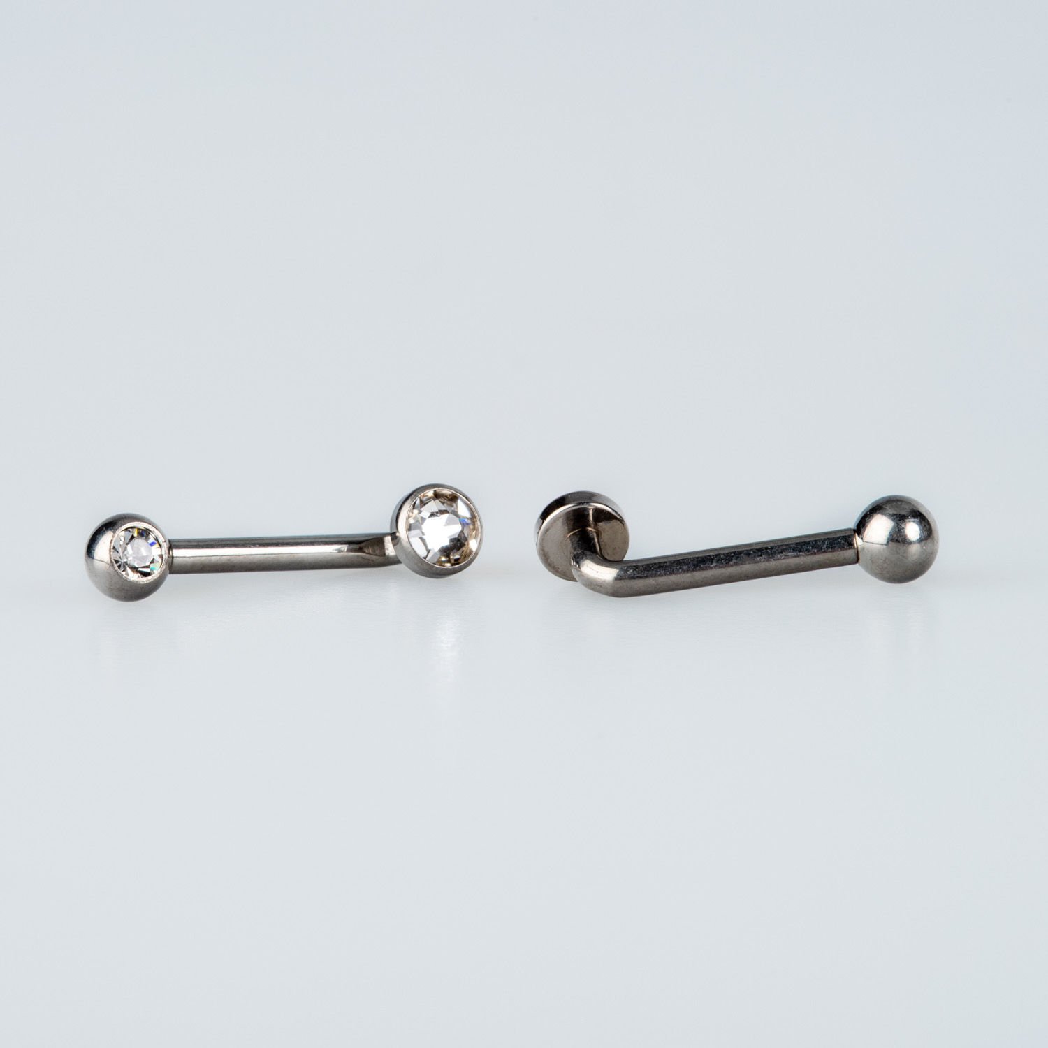 Piercing Titanyum Genital 4mm taş
