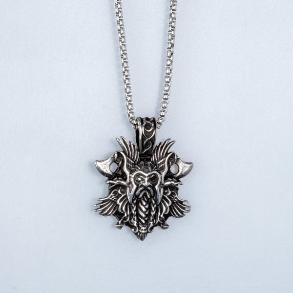 Steel Necklace Viking