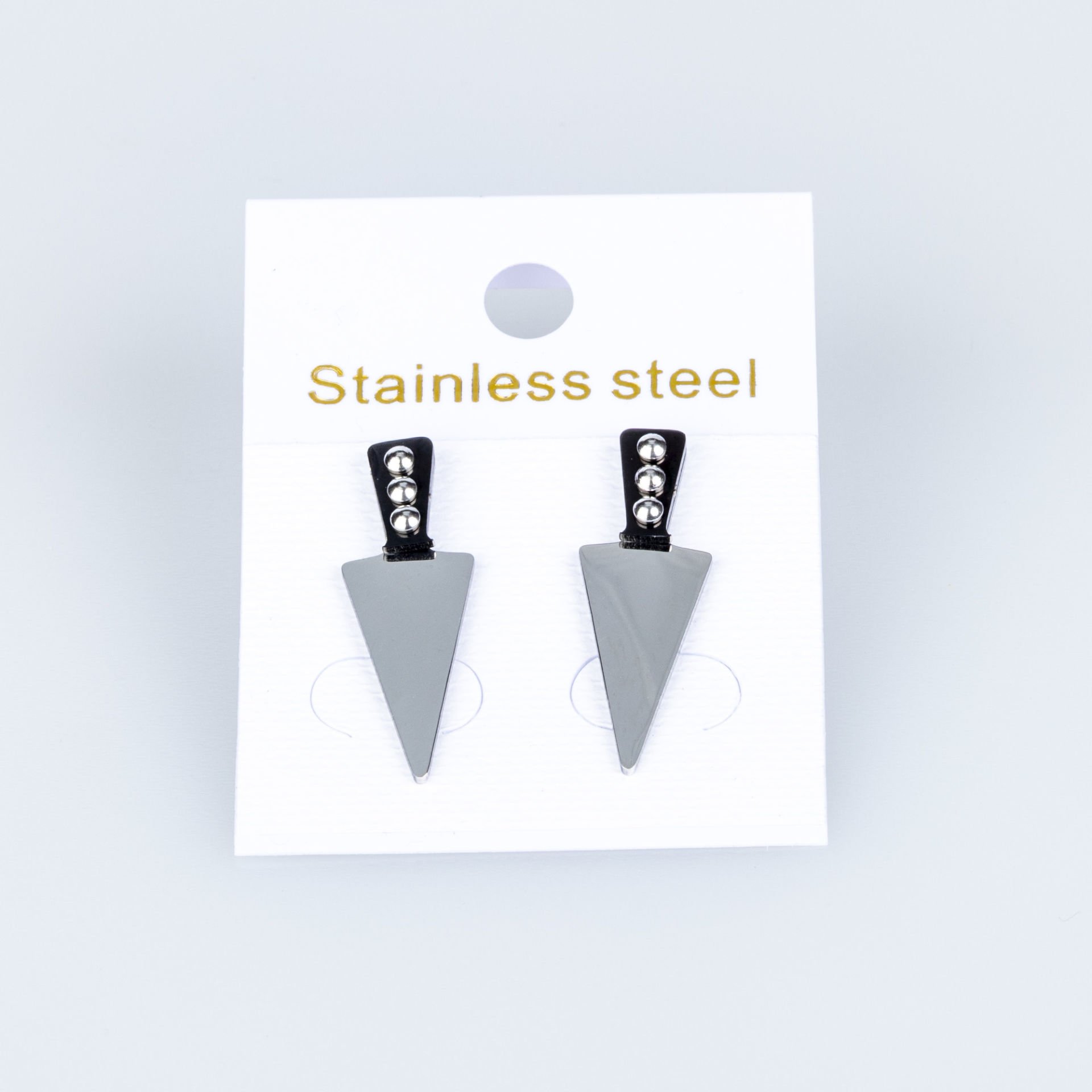 Steel Earring Spatula Pair