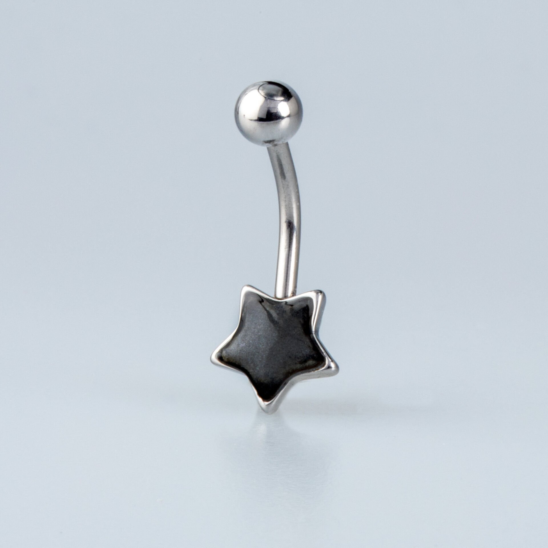 Piercing Çelik Göbek Yıldız 6 Renk Seceneği Renk 5