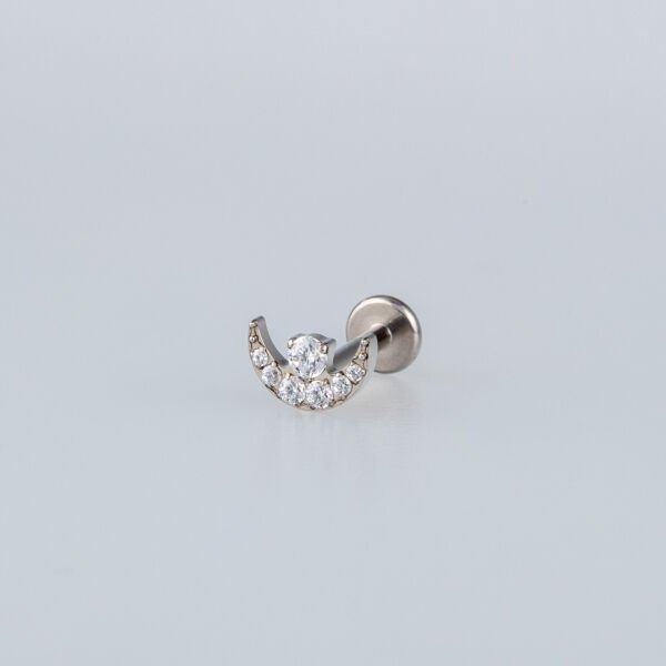 Piercing Titanyum Tragus Ay Yıldız