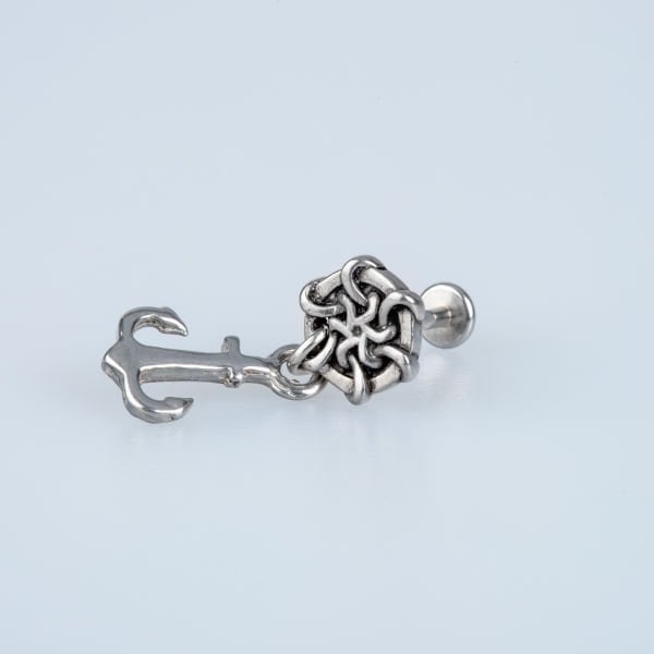 Piercing Çelik Tragus Sallantılı Çapa