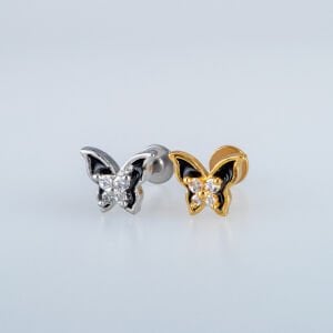 Piercing Tragus Kelebek