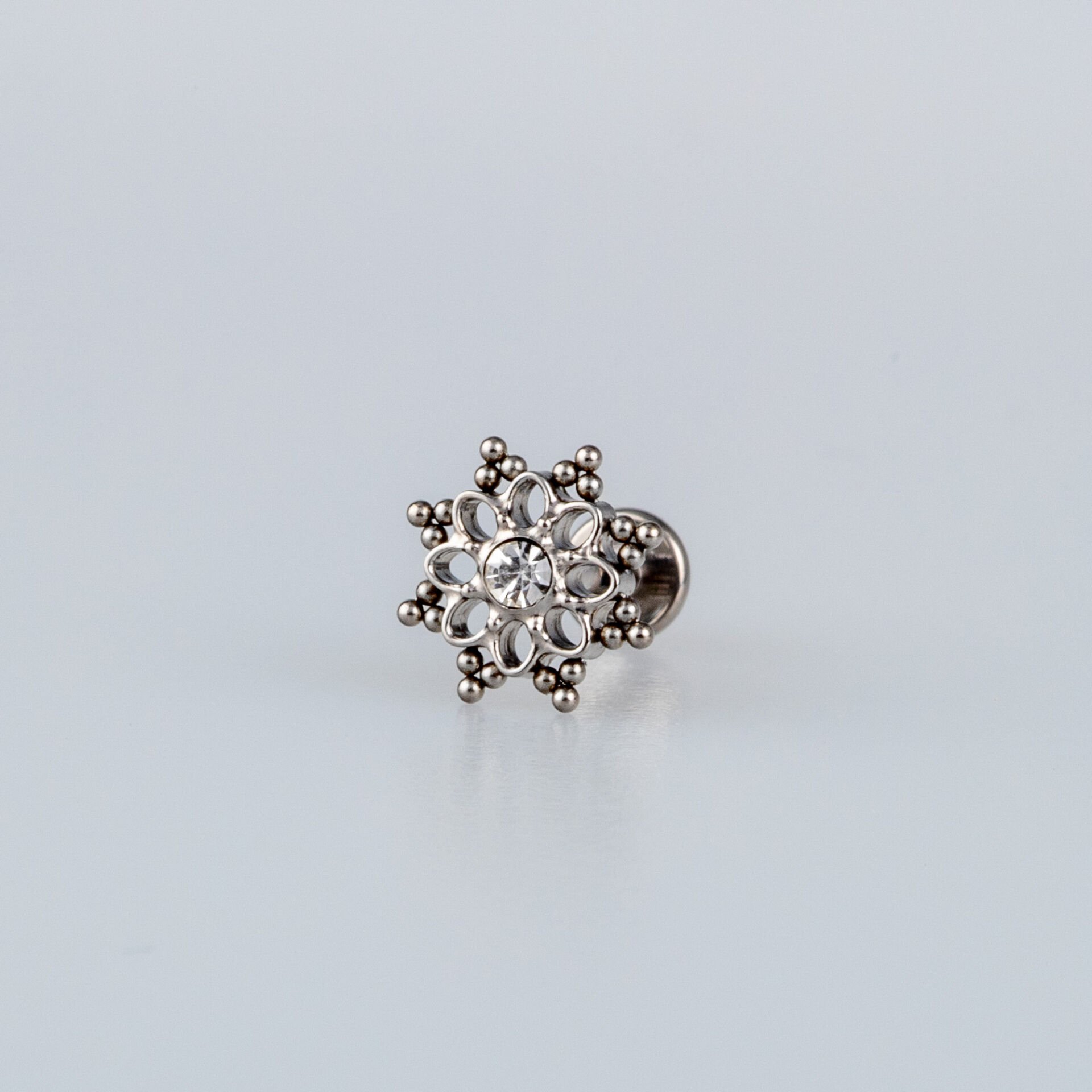 Piercing Titanyum Tragus Çiçek
