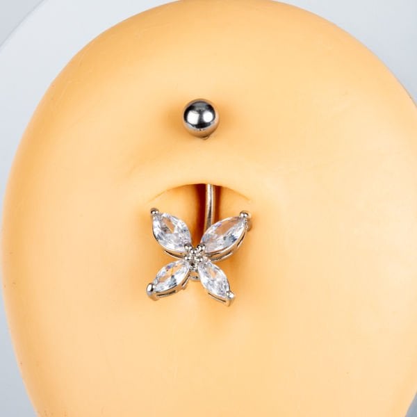 Piercing Göbek Kelebek
