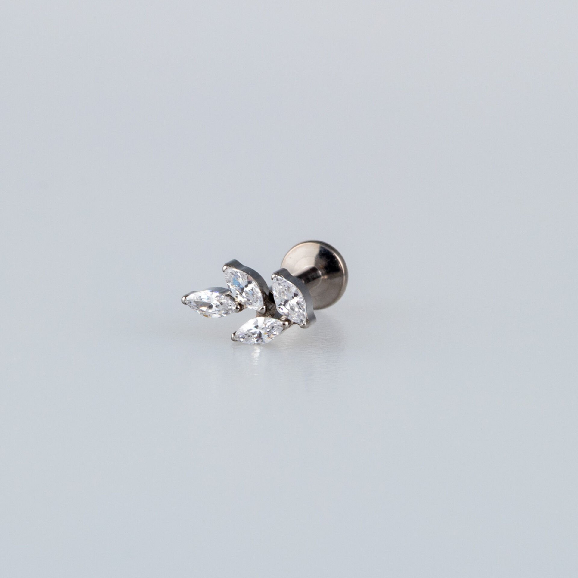 Piercing Titanyum Tragus Yaprak